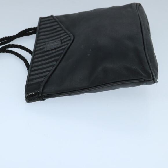FENDI Shoulder Bag Leather Black - Picture 5 of 12
